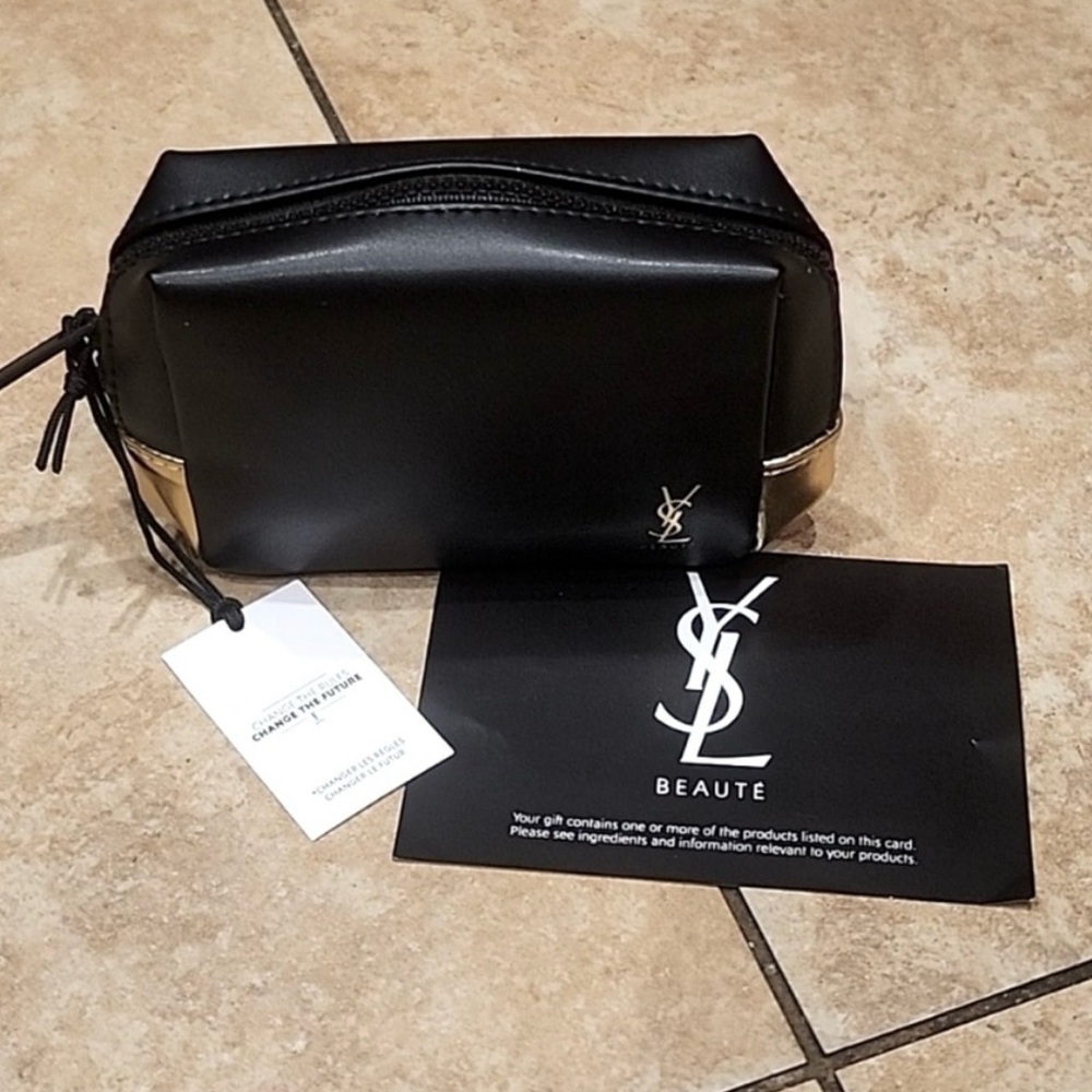 YSL beauty bag from the beauty counter NWT